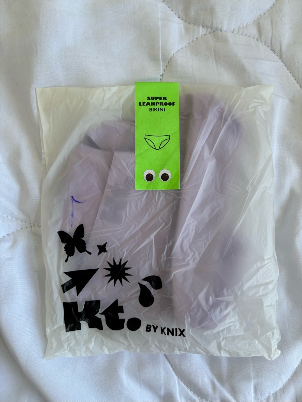 KNIX Teen by KNIX. Women’s Super Leakproof Bikini - Lilac  NWT